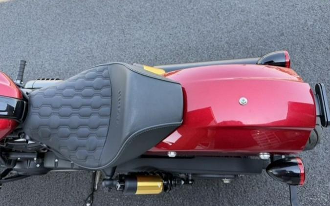 2025 Indian Motorcycle® 101 Scout® Sunset Red Metallic with Graphics