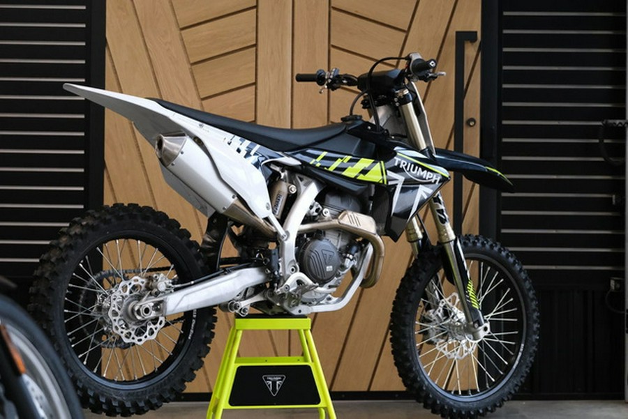 2024 Triumph TF 250-X Racing/Yellow/Black/White