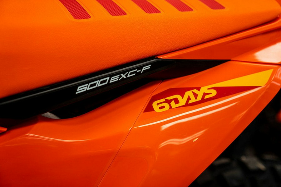 2025 KTM EXC 500 F Six Days