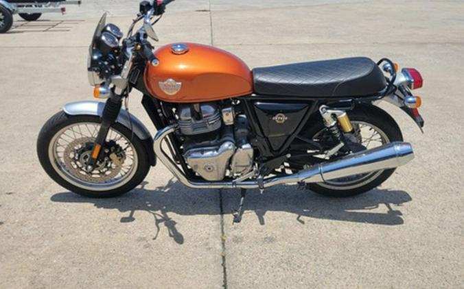 2021 Royal Enfield Twins Int650 Orange Crush