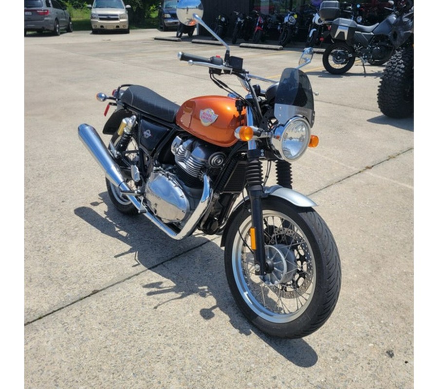 2021 Royal Enfield Twins Int650 Orange Crush