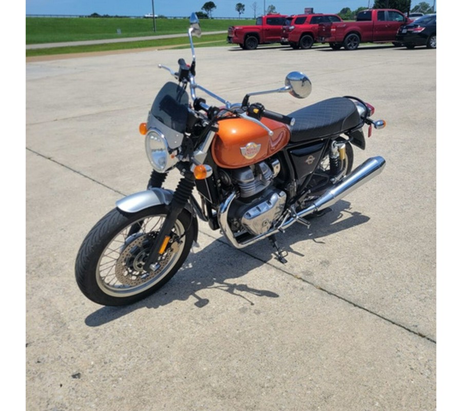 2021 Royal Enfield Twins Int650 Orange Crush