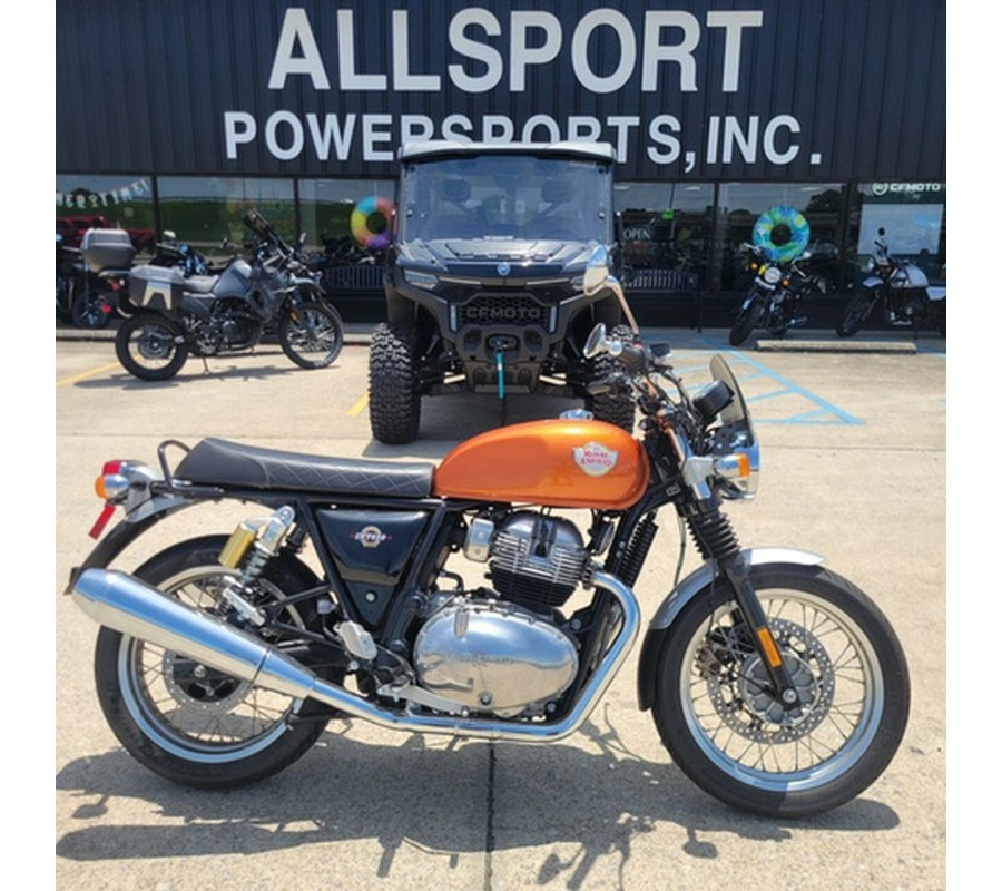 2021 Royal Enfield Twins Int650 Orange Crush