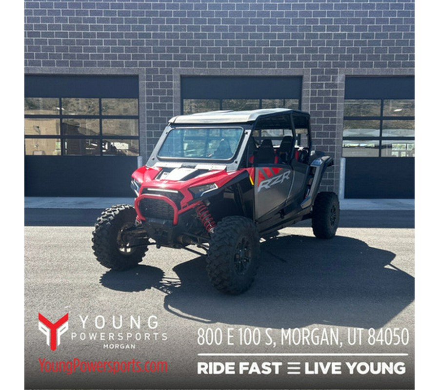 2024 Polaris RZR XP 4 1000 Ultimate Indy Red