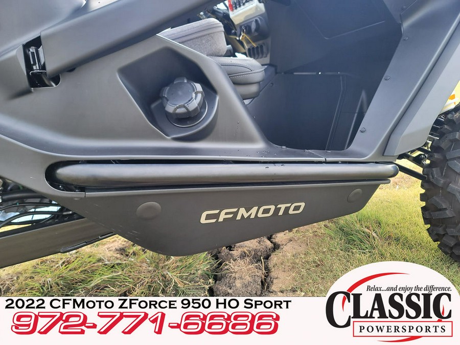 2022 CFMoto ZForce 950 HO Sport