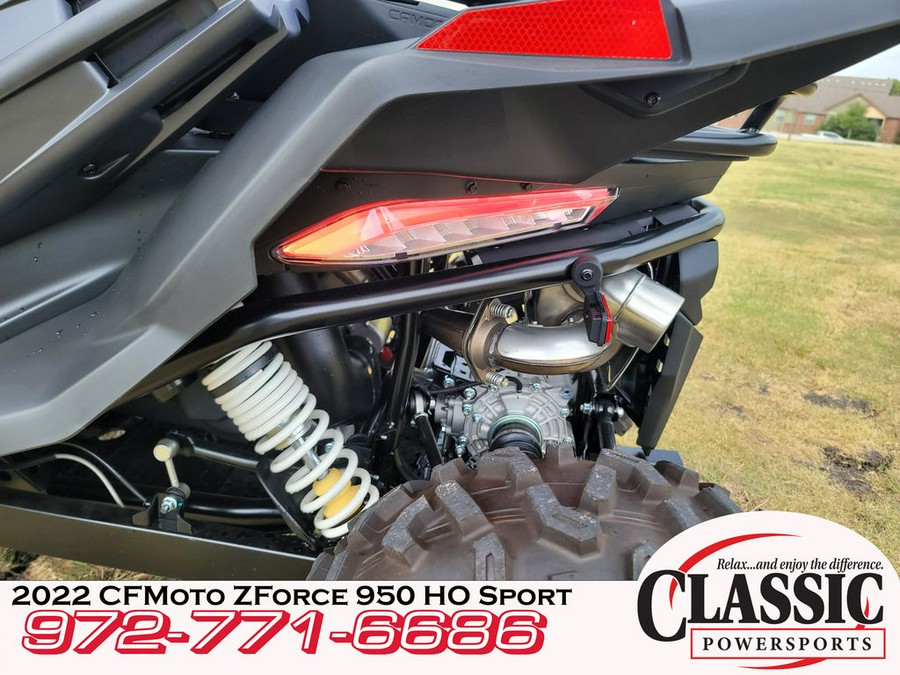 2022 CFMoto ZForce 950 HO Sport