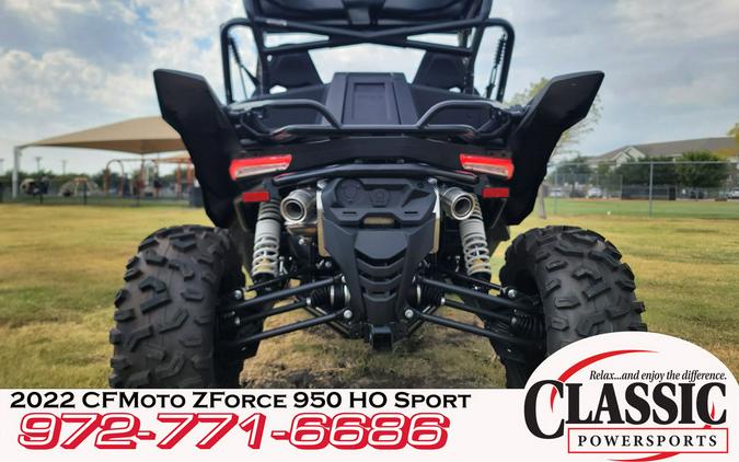 2022 CFMoto ZForce 950 HO Sport