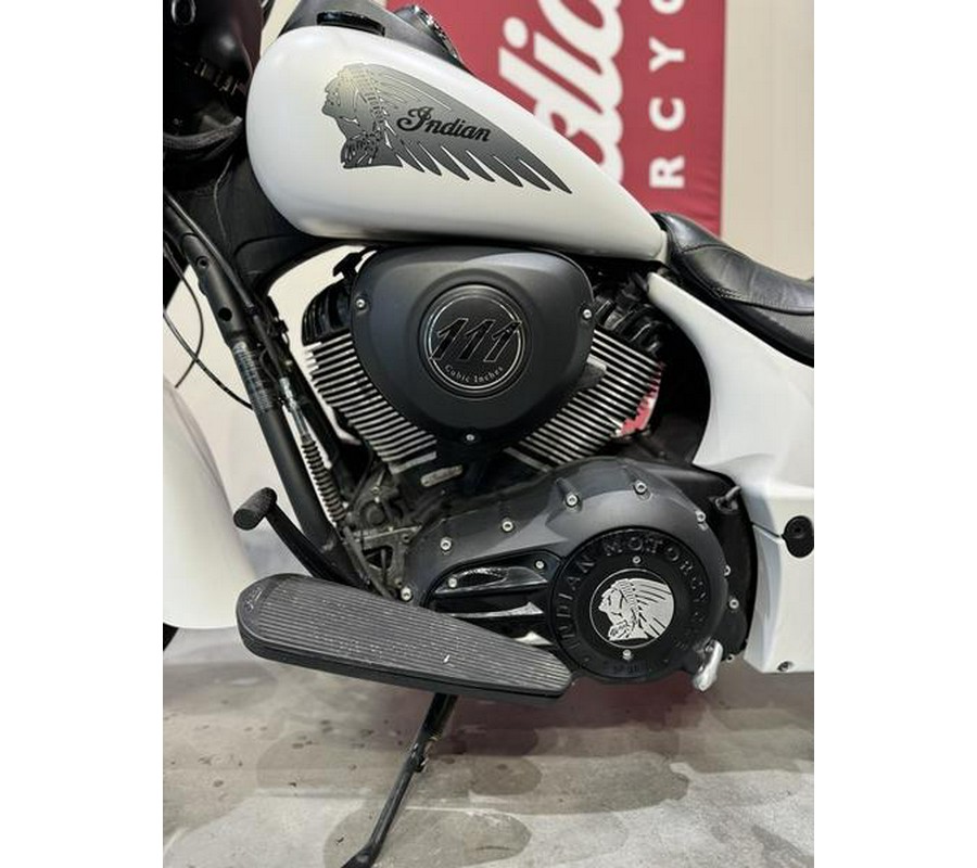 2019 Indian Motorcycle® Springfield® Dark Horse® White Smoke