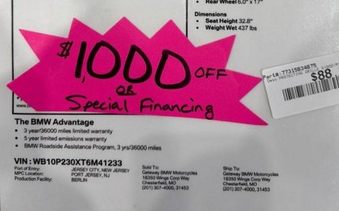 New 2026 BMW S 1000 RR