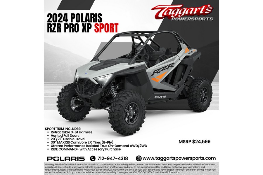 2024 Polaris Industries RZR Pro XP® Sport