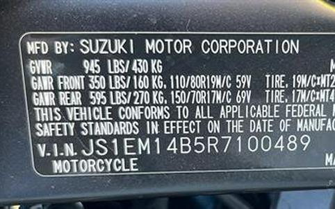 2024 Suzuki V-Strom 800 Touring