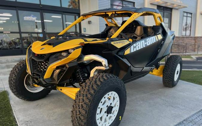 2024 Can-Am® Maverick R X RS Carbon Black & Neo Yellow