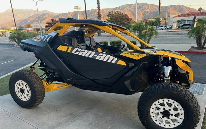 2024 Can-Am® Maverick R X RS Carbon Black & Neo Yellow