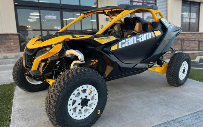 2024 Can-Am® Maverick R X RS Carbon Black & Neo Yellow