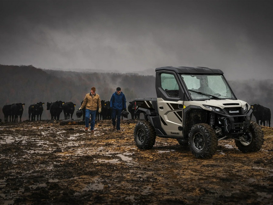 2026 Kawasaki RIDGE HVAC Metallic Bluish Gray - 110265