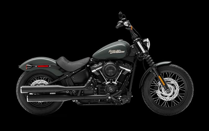 2020 Harley-Davidson® Street Bob® BRACUDA SLV DNM W/PINSTRIPE