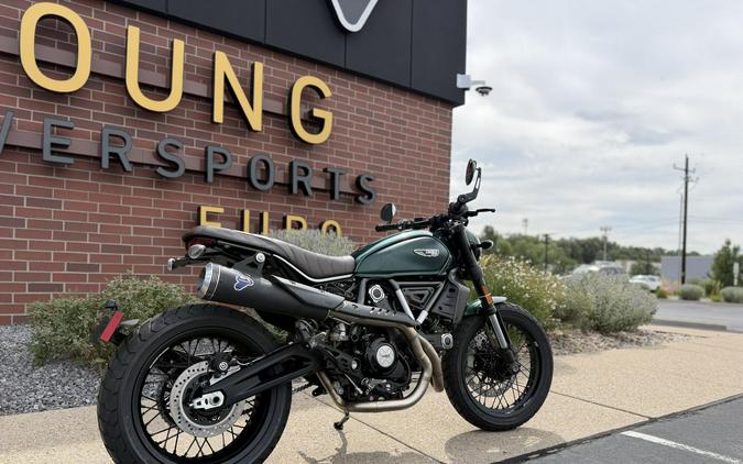 2026 Ducati Scrambler Icon Dark Emerald Green