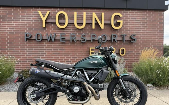 2026 Ducati Scrambler Icon Dark Emerald Green