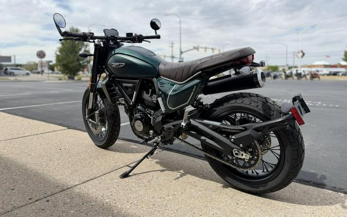 2026 Ducati Scrambler Icon Dark Emerald Green