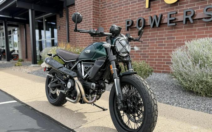 2026 Ducati Scrambler Icon Dark Emerald Green