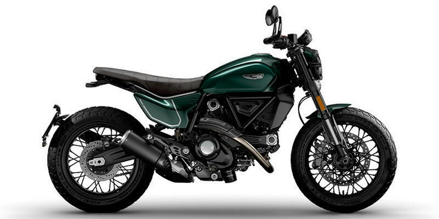 2026 Ducati Scrambler Icon Dark Emerald Green
