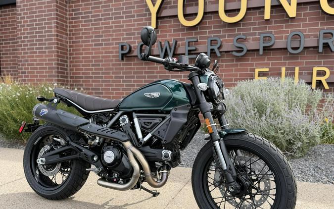 2026 Ducati Scrambler Icon Dark Emerald Green