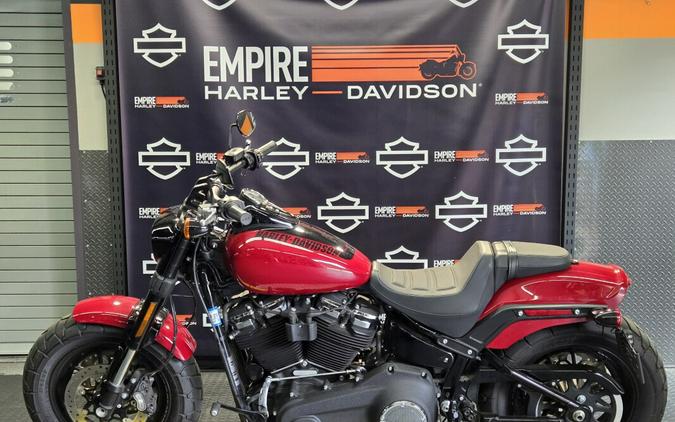 2021 Harley-Davidson Fat Bob 114 Billiard Red