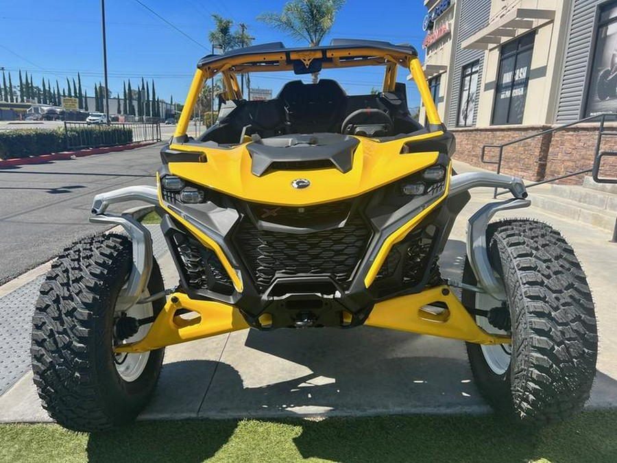 2024 Can-Am® Maverick R X RS with Smart-Shox Carbon Black & Neo Yellow