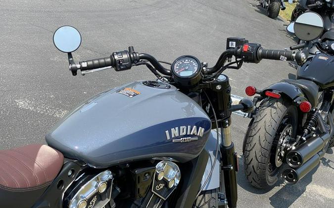 2023 Indian Motorcycle® Scout® Bobber ABS Icon Stealth Gray Azure Crystal