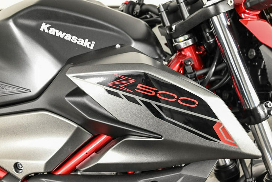 2024 Kawasaki Z500 SE ABS