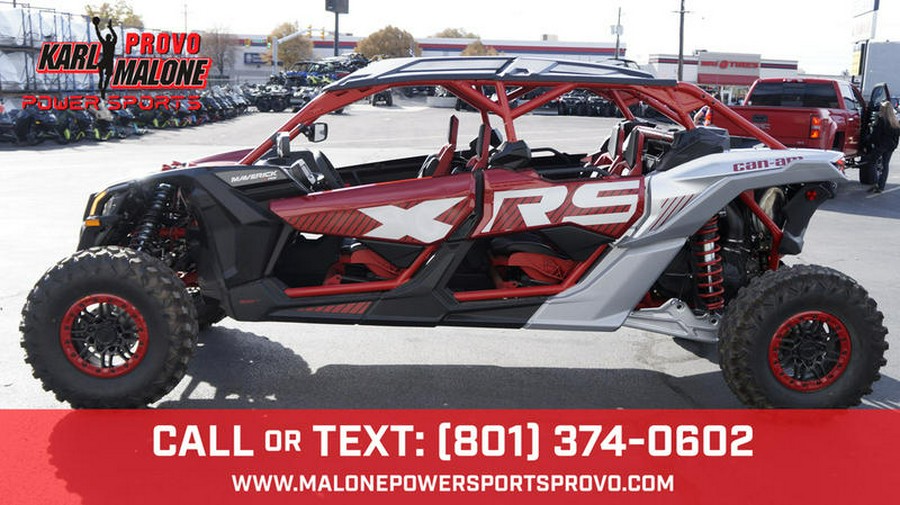 2025 Can-Am® Maverick X3 Max X RS Turbo RR Fiery Red & Hyper Silver