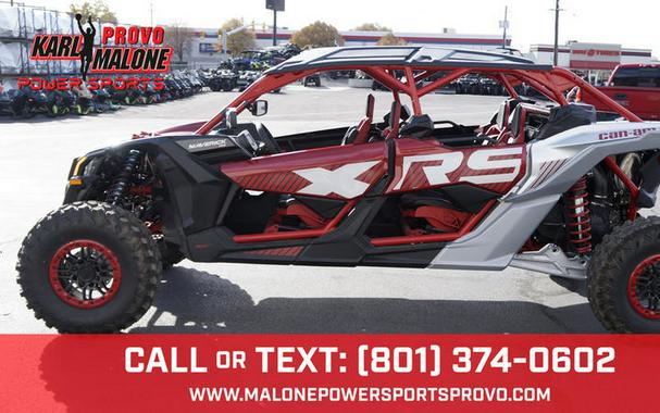 2025 Can-Am® Maverick X3 Max X RS Turbo RR Fiery Red & Hyper Silver
