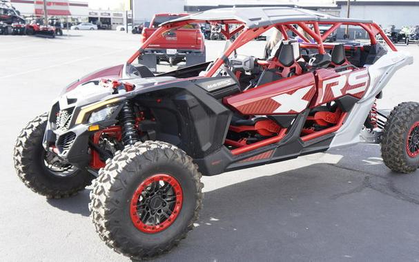 2025 Can-Am® Maverick X3 Max X RS Turbo RR Fiery Red & Hyper Silver