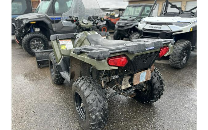 2015 Polaris Industries SPORTSMAN 570 SAGE GREEN Base W/ PLOW