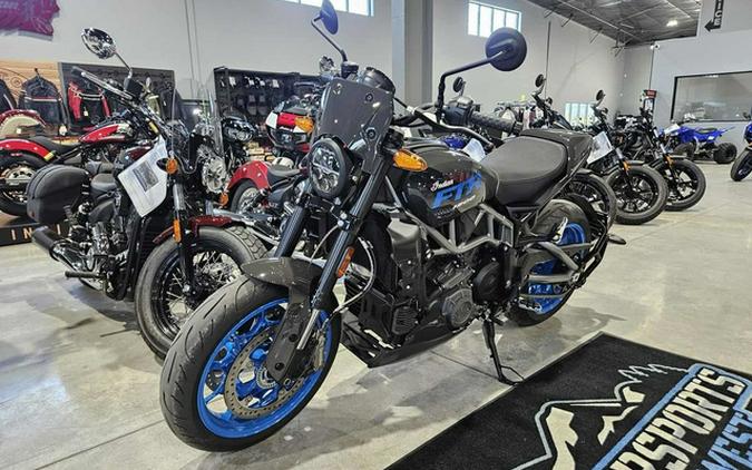 2024 Indian FTR Sport Granite Gray/Blue