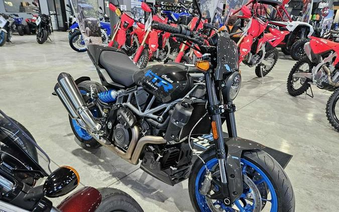 2024 Indian FTR Sport Granite Gray/Blue