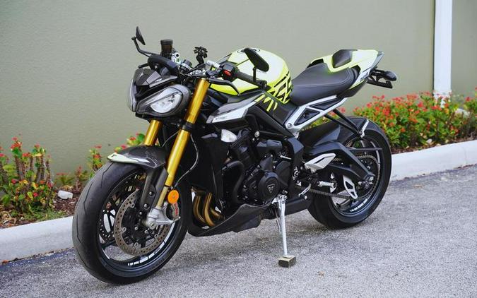 2024 Triumph Street Triple 765 Moto2 Edition Racing Yellow