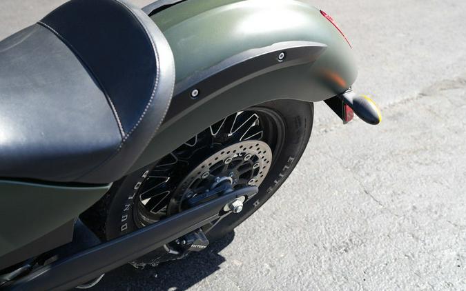 2016 Victory Motorcycles Gunner Suede Green Metallic with Black