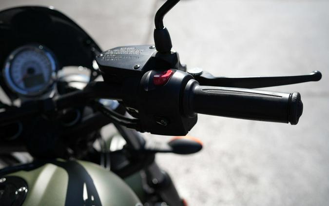 2016 Victory Motorcycles Gunner Suede Green Metallic with Black