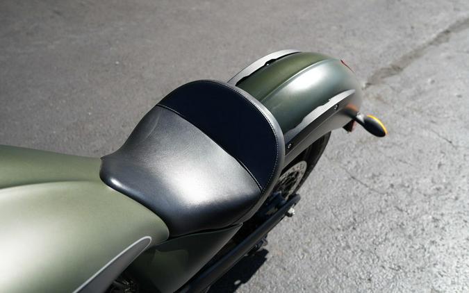 2016 Victory Motorcycles Gunner Suede Green Metallic with Black