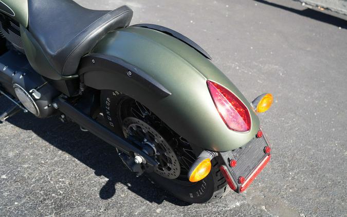 2016 Victory Motorcycles Gunner Suede Green Metallic with Black