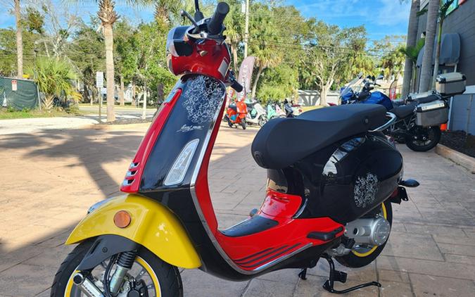 2023 Vespa Primavera 150 Disney Mickey Mouse Edition By Vespa