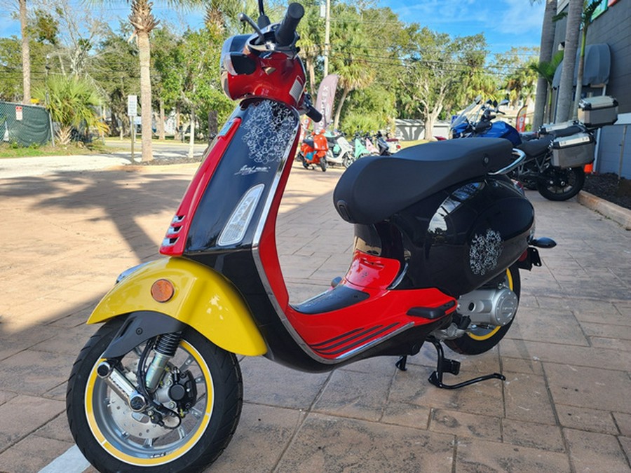 2023 Vespa Primavera 150 Disney Mickey Mouse Edition By Vespa