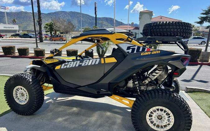 2024 Can-Am® Maverick R X RS with Smart-Shox Carbon Black & Neo Yellow