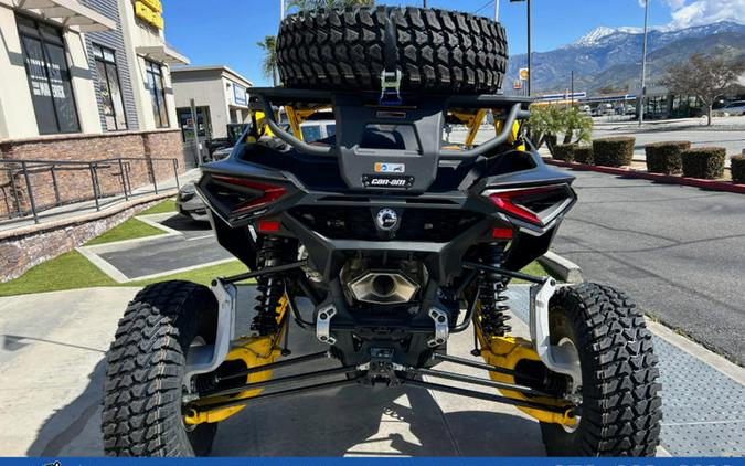 2024 Can-Am® Maverick R X RS with Smart-Shox Carbon Black & Neo Yellow