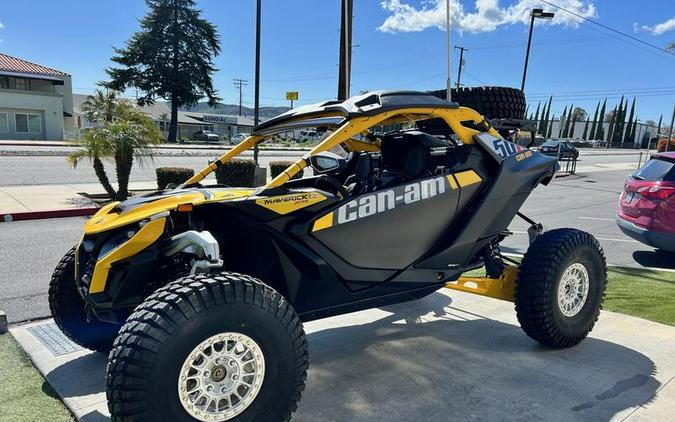 2024 Can-Am® Maverick R X RS with Smart-Shox Carbon Black & Neo Yellow