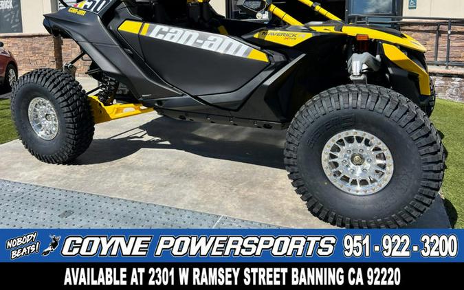 2024 Can-Am® Maverick R X RS with Smart-Shox Carbon Black & Neo Yellow