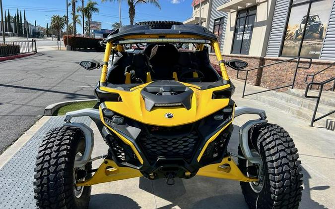 2024 Can-Am® Maverick R X RS with Smart-Shox Carbon Black & Neo Yellow