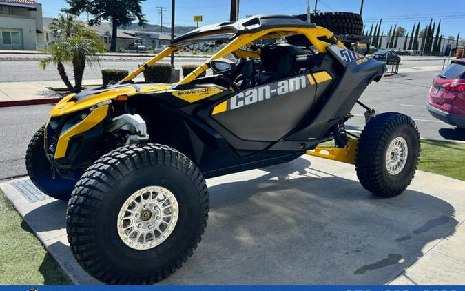 2024 Can-Am® Maverick R X RS with Smart-Shox Carbon Black & Neo Yellow