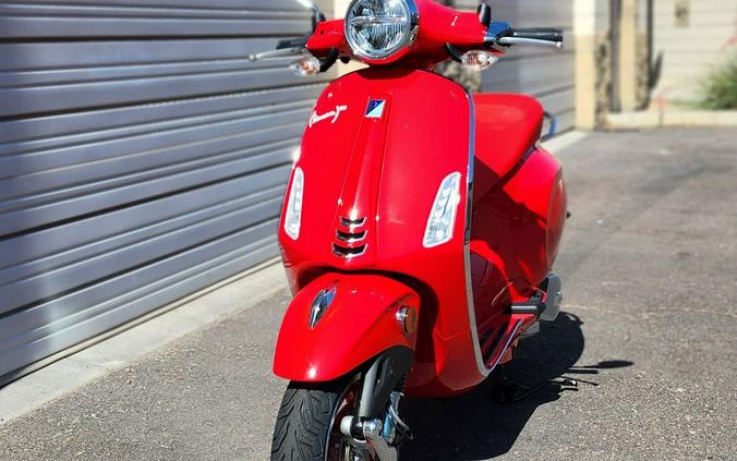 2024 Vespa Primavera 150 Red